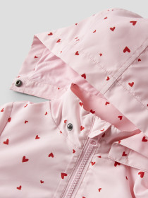 NAME IT Jakke Maxi Cherry Blossom Small Hearts